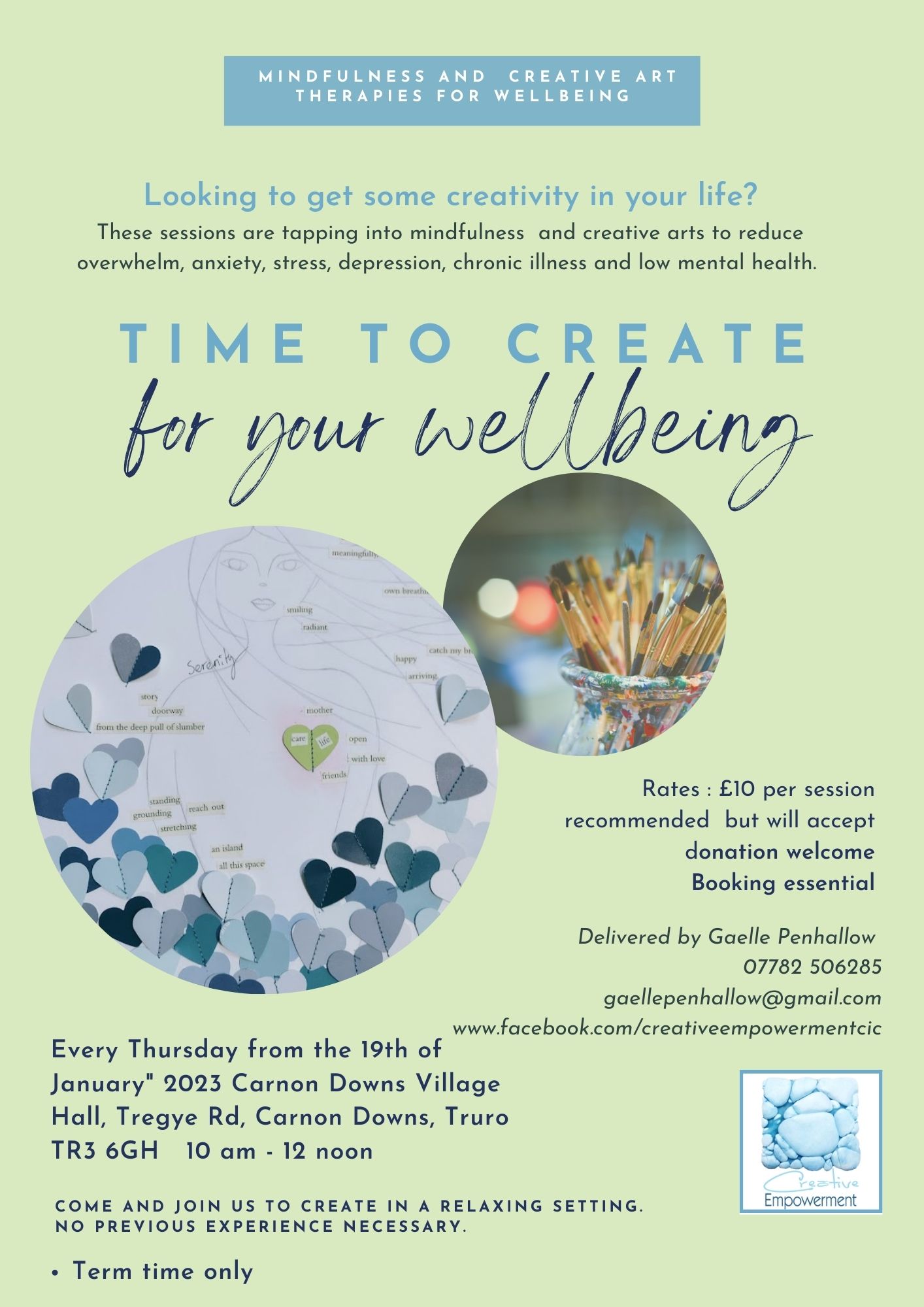 Time to Create for Your Wellbeing